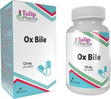 Ox Bile 125mg 120 Capsules