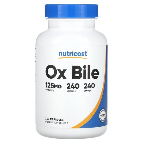 Nutricost bile 125 mg - 125,