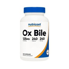 Ox Bile Capsules 240 Count 125