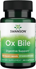 SWANSON Ox Bile, 90 mg, 60