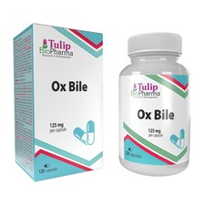 Ox Bile 125mg 120 Capsules