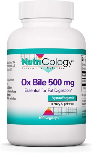 Nutricology bile 500mg - nutricology, ox