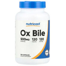 NUTRICOST Ox Bile, 500 mg, 120