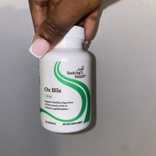 Ox Bile, 125mg, 104 Capsules -