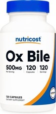 Nutricost Ox Bile 500 mg, 120