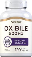 OX BILE, Ox Bile 120 Capsules