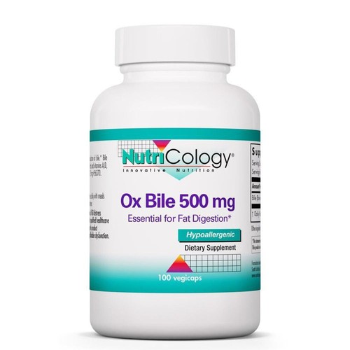 Nutricology bile 500 - ox, mg