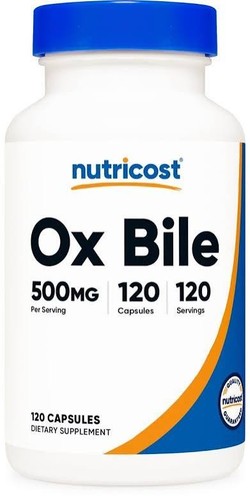 Nutricost bile 500 - ox, 120
